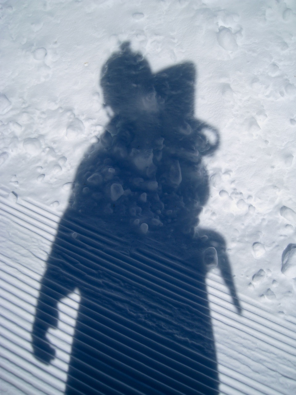 Hiking shadow
