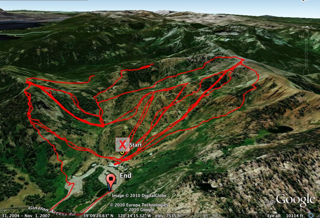 Alpine GPS Tracks